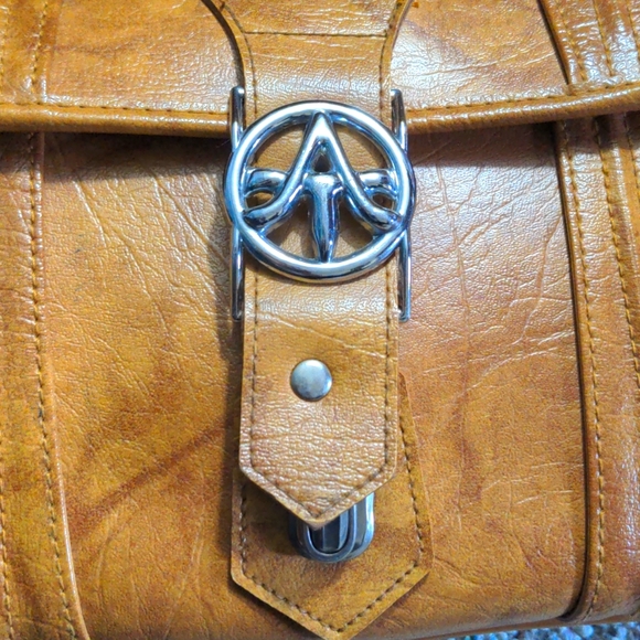 Vintage 1975 American Tourister Luggage Leather Tote - Picture 5 of 10